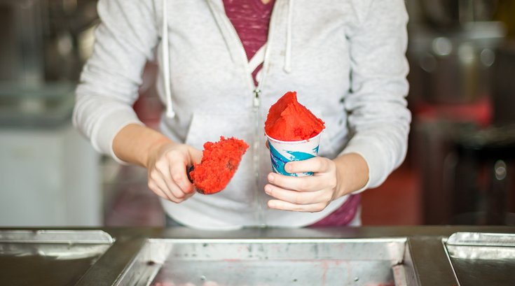 John's Water Ice south philly