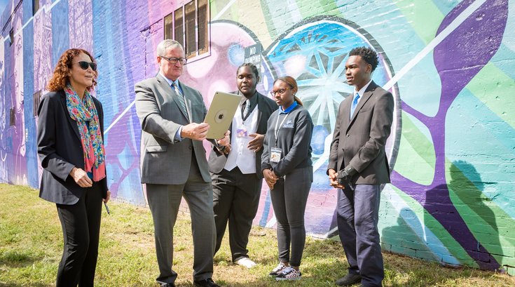 Carroll - Dreams, Diaspora, and Destiny Mural