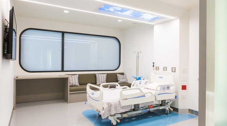 Carroll - MedModular prefab hospital room