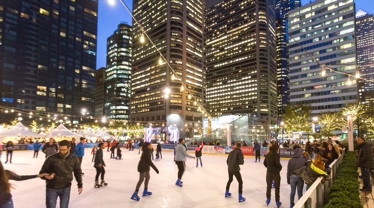 Carroll -  Ice Skating at the Rothman institute Ice Rink