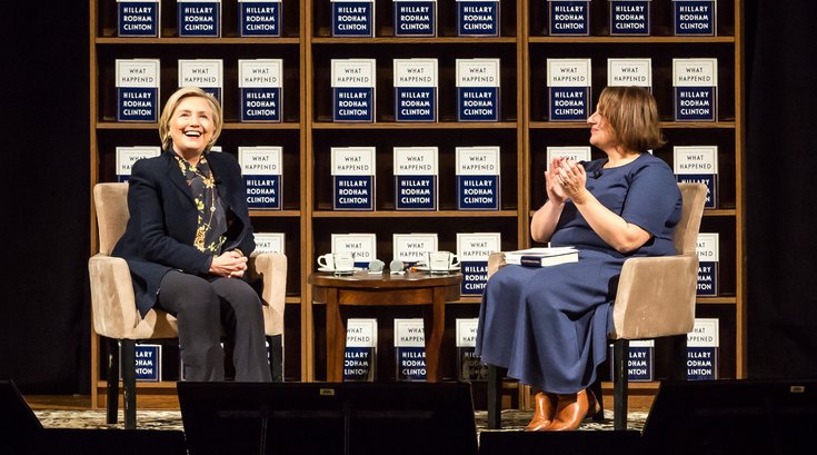 Carroll - Hillary Clinton Book Tour Academy of Music