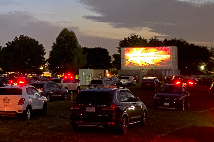 Drive-in theater Philly