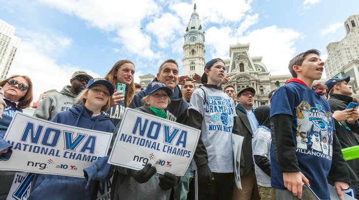 Carroll - Villanova Basketball Parade