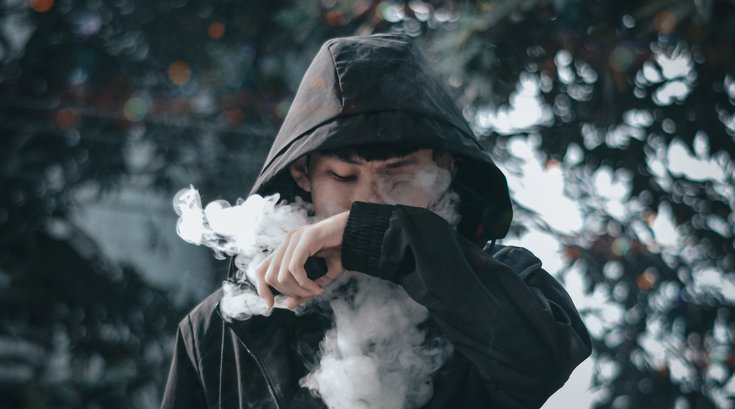 Vaping marijuana