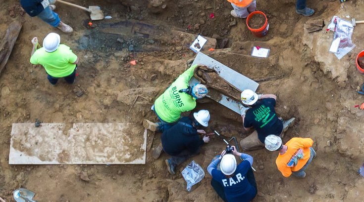 Carroll - Coffins at First Baptist Church 