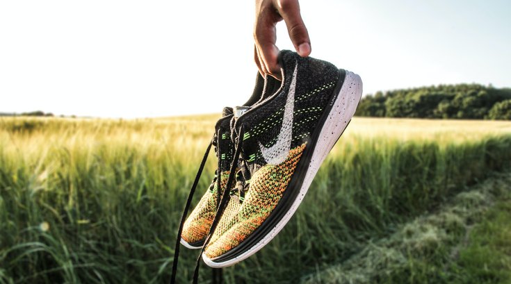 Athletic shoes and injury