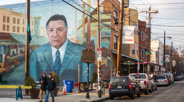Carroll - Frank Rizzo Mural in South Philly's Italian Market