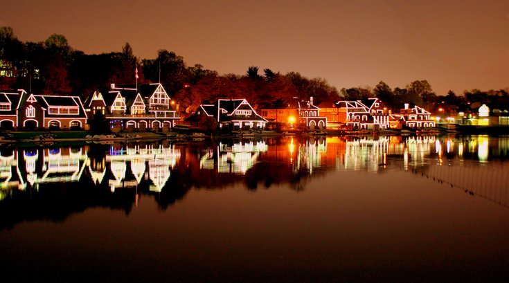 Boathouse row lights