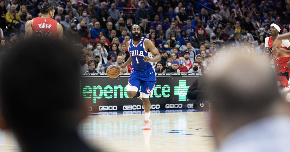 Sixers' James Harden finds balance with scoring, facilitating