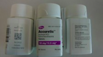 Pfizer Accuretic Recall