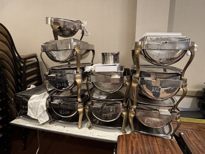 Hotel buffet equipment