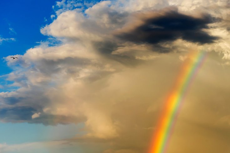 Rainbow Clouds Sky 03282019