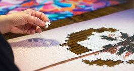 Puzzles reading dementia