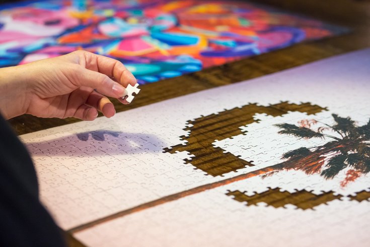 Puzzles reading dementia