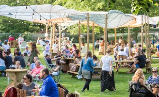 Outdoor rooftop bar openings