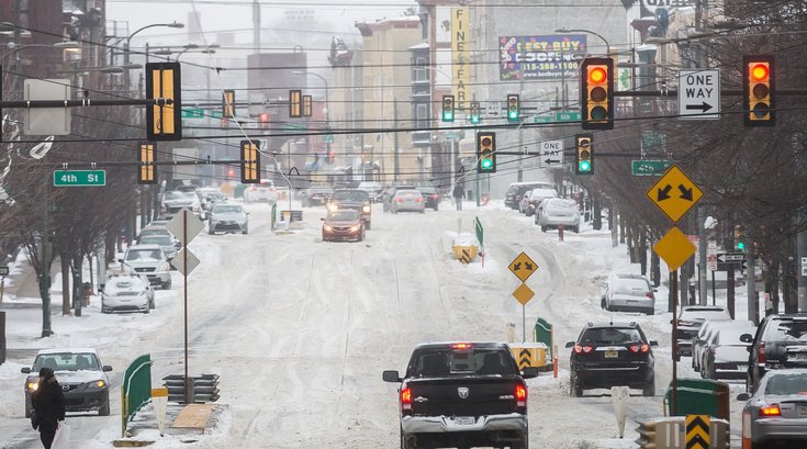 Carroll - Slippery Snow Covered Roads