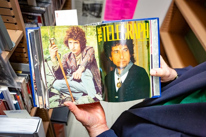 Carroll -  The Life and Times of Bob Dylan Collection at La Salle University