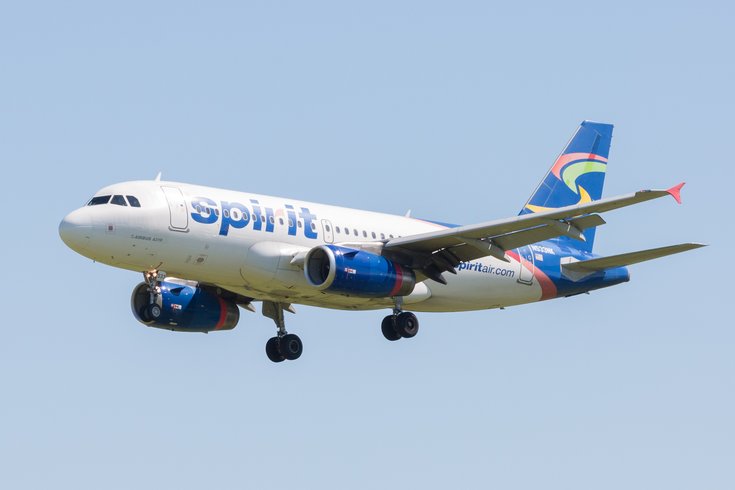 Carroll - Spirit Airlines airplane