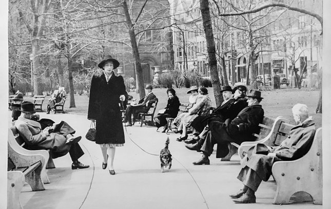 Carroll - Then and Now Rittenhouse Square 