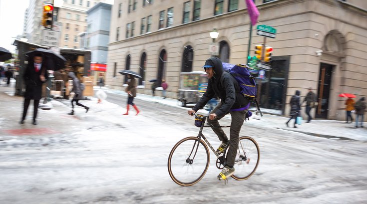 Carroll -  Cycling in Snow