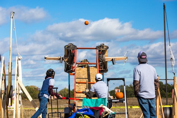 Carroll - Pumpkin Chunkin at Rowan University