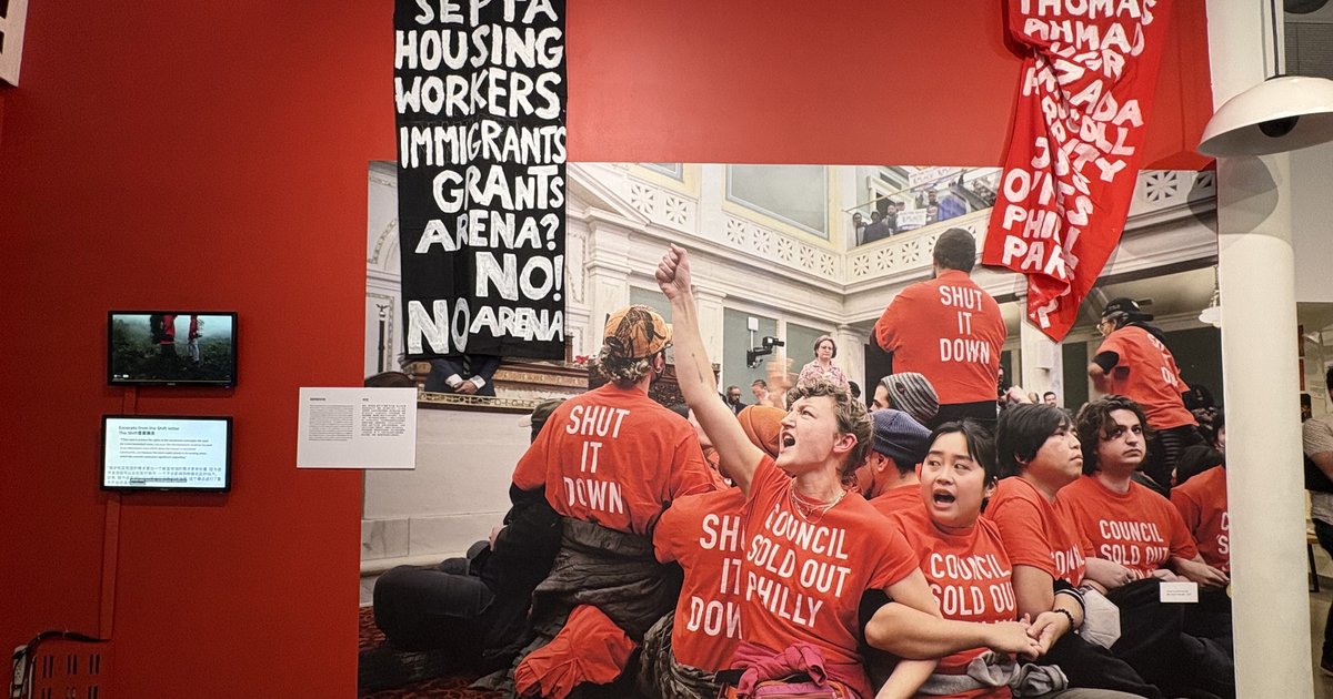 ‘No Arena’ exhibit links the fight against Sixers arena project in Chinatown to America’s 250th birthday