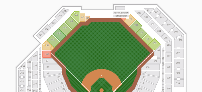 Citizens Bank Park Seating Chart + Rows, Seats and Club Seats