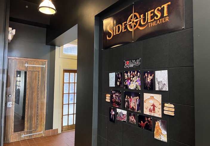 SideQuest Theater lobby entrance