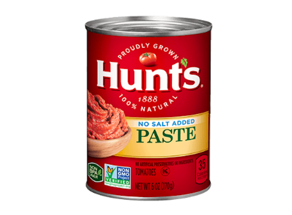 hunt's tomato paste recall 