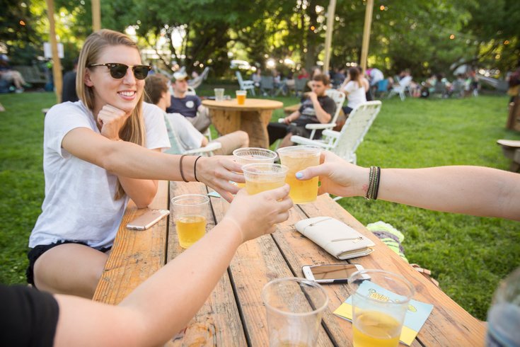 Outdoor bars Philly