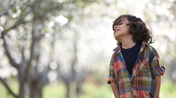 Boy Trees Outdoors 04112019