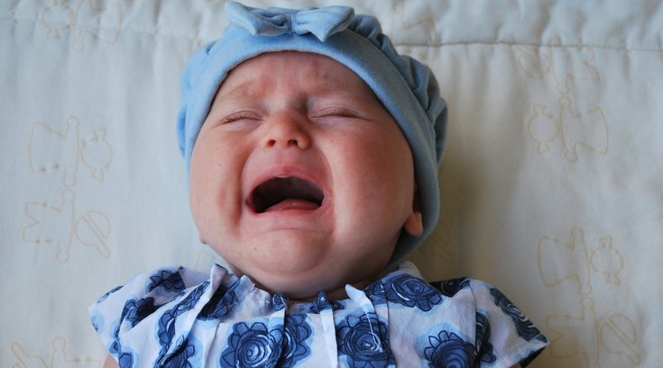 Babies with colic