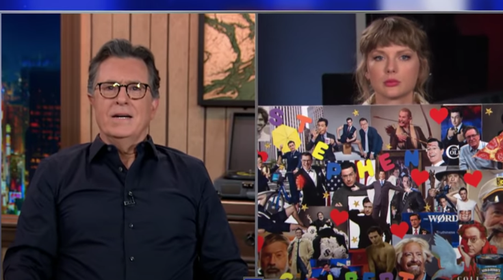Stephen Colbert Taylor Swift