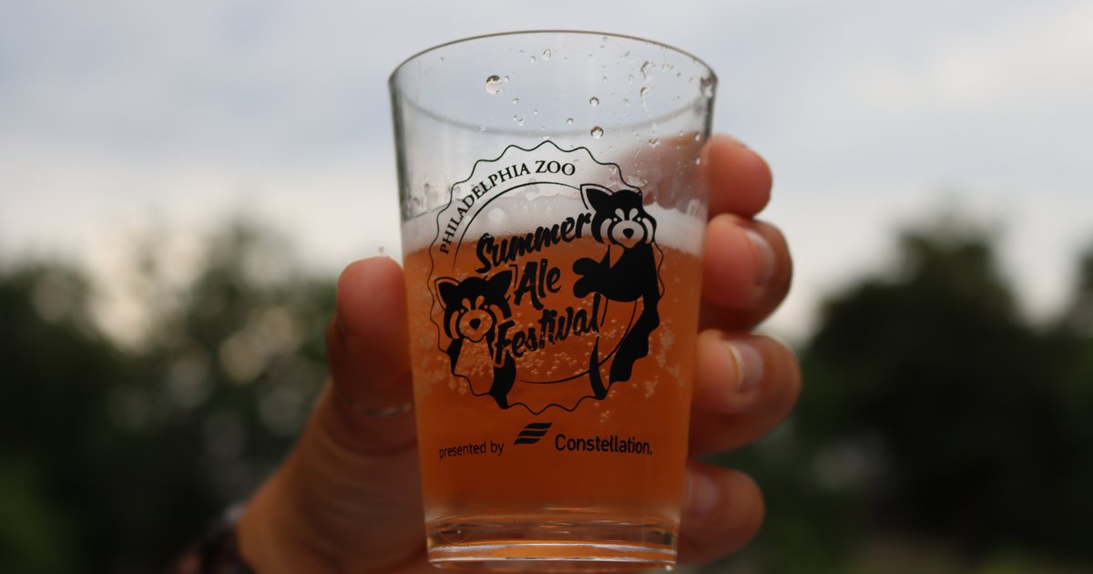 Summer Ale Fest at the Philadelphia Zoo Sample beer from craft