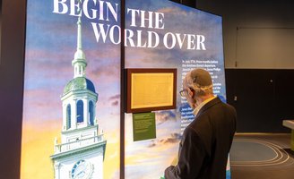 Weitzman Museum 250 exhibit