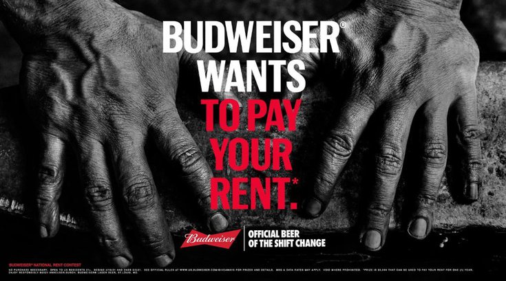 Budweiser Hands Contest