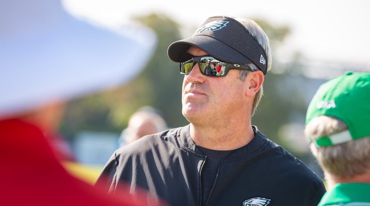Carroll - Doug Peterson Eagles Training Camp