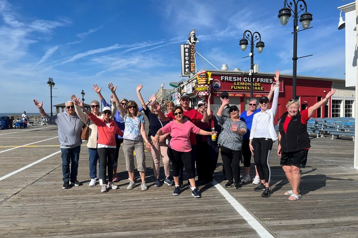 ocean city walking club