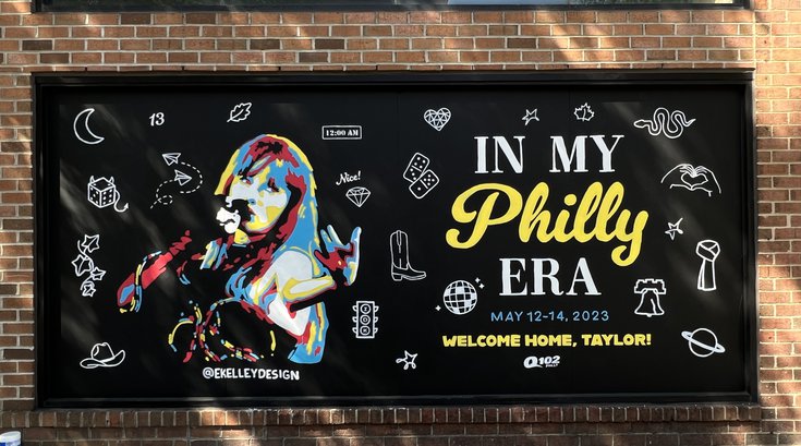 taylor swift philly mural