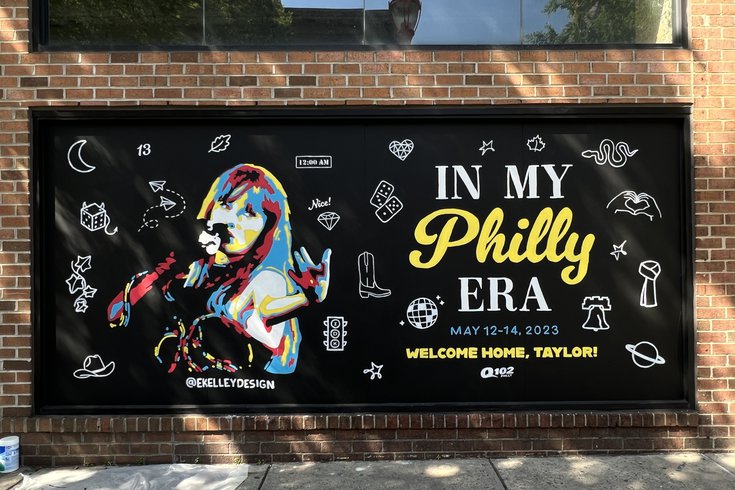 taylor swift philly mural