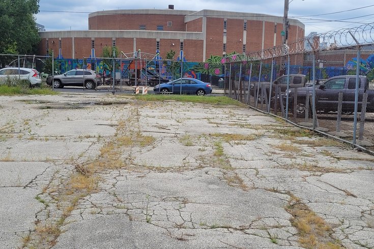 Hackett School lot
