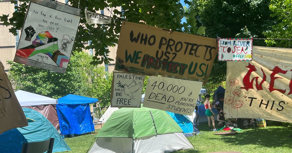 Protesters at Drexel end pro-Palestine encampment after police clears area - Vimarsana News