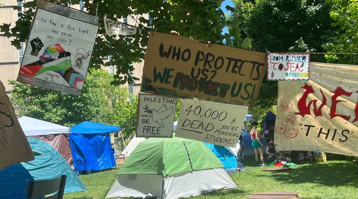 Drexel Palestine Encampment