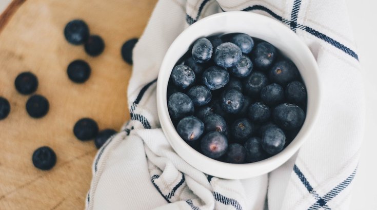 blueberries heart health 