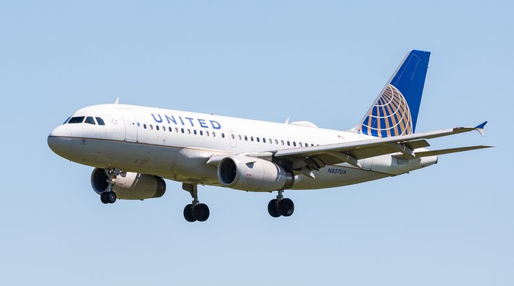 Carroll - United Airlines airplane