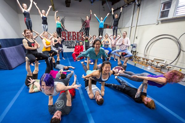 Carroll - AcroYoga at Rebel Circus Arts