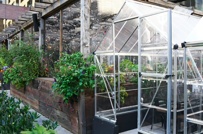 Harper's Garden greenhouses