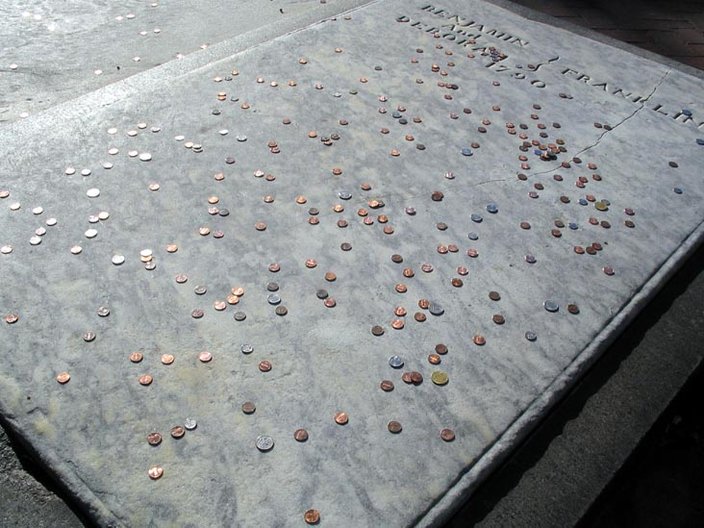 Ben Franklin's Gravesite