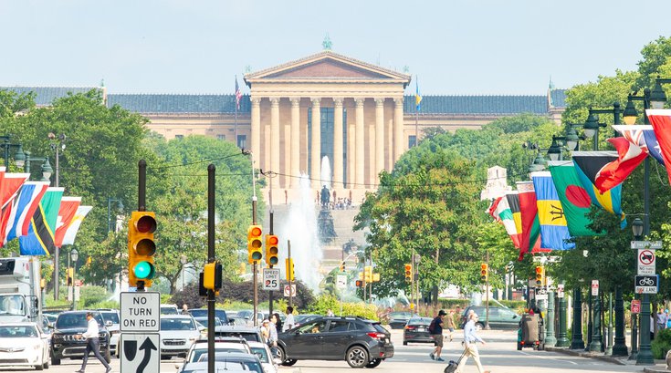 Benjamin Franklin Parkway Philly