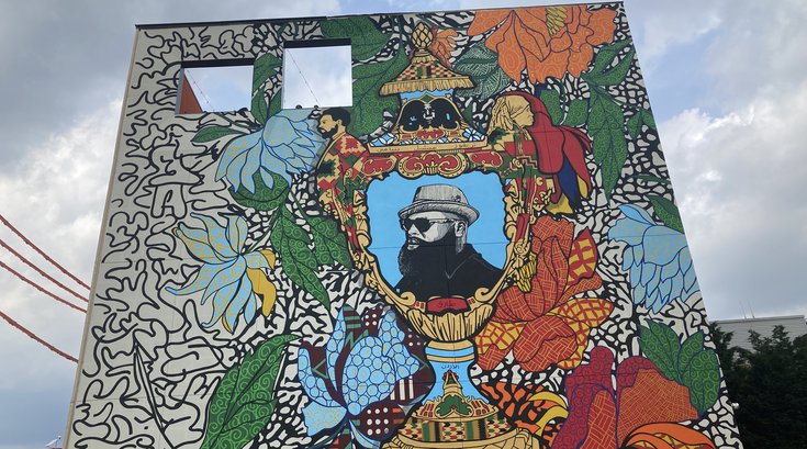 Black Thought Mural Philly